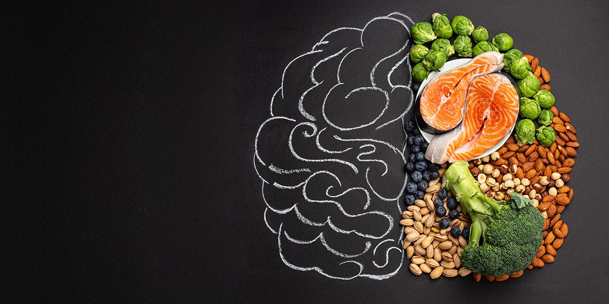 Salmon, nuts and vegetables to support brain health